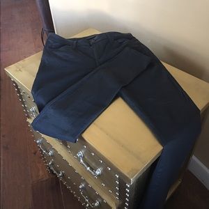 Joe's Coated Skinny Ankle Jeans (Jet Black)